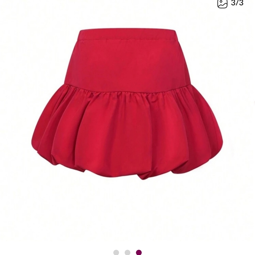 Red Women's Skirt